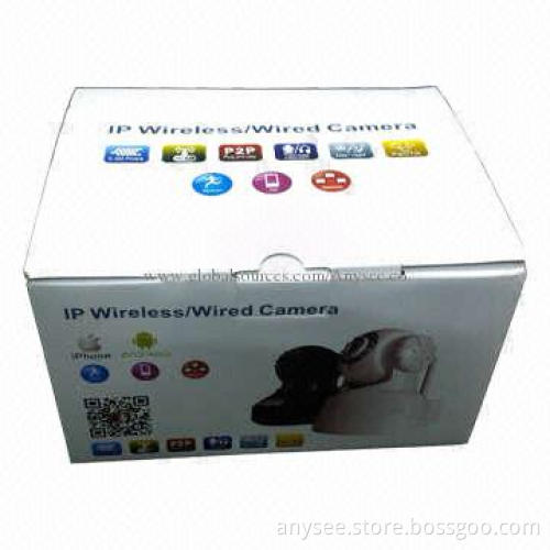 IP Network CCTV Camera, 5.0V Operating Voltage, 1,500mA Power Consumption
